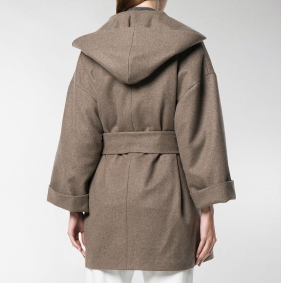 NWOT Brunello Cucinelli 100% Cashmere Wrap Coat - Picture 3 of 8